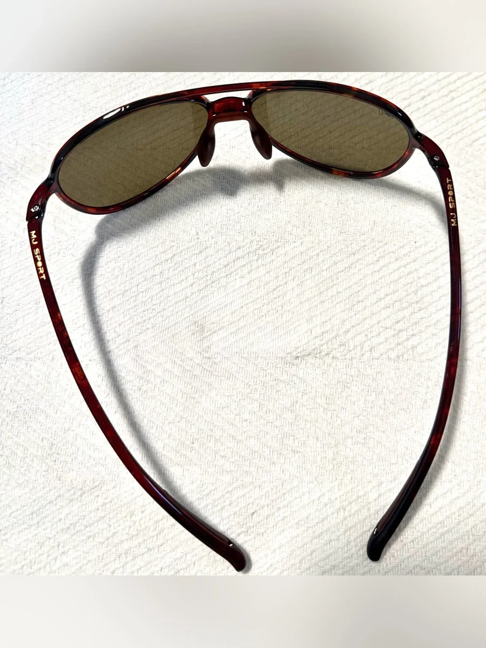 Maui Jim Aviator Tortoise Polarized Sunglasses (Alelele Bridge)